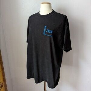 Vintage Y2K Enrique Iglesias Don't Turn Off The Lights 2002 Tour Crew T-shirt XL